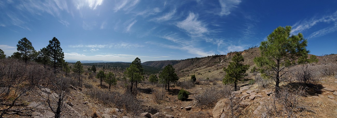 frijoles rim trail