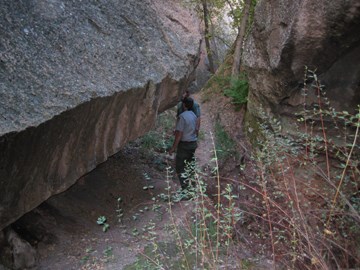 Frijoles Canyon Narrows