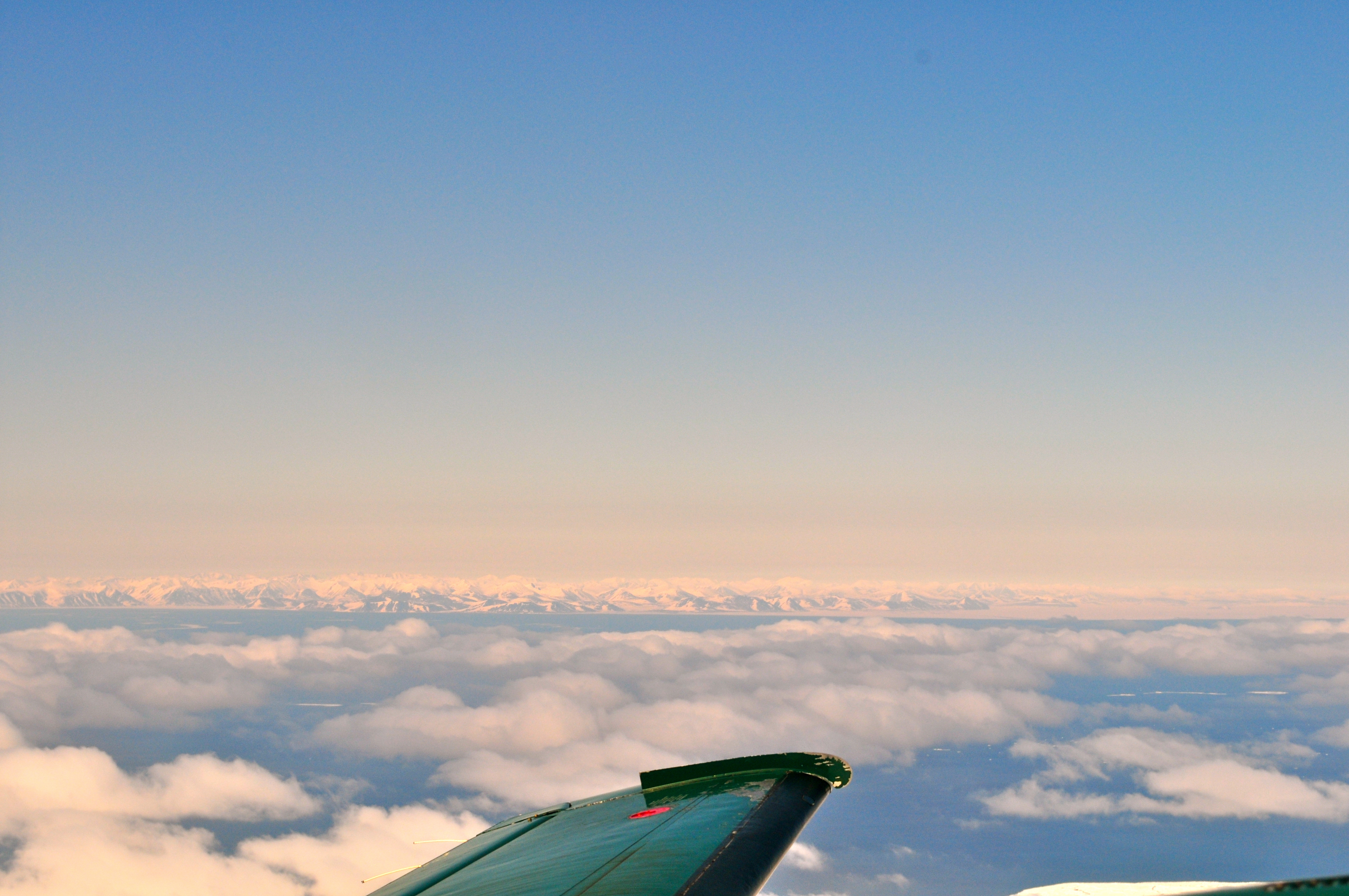 Siberia from the plane