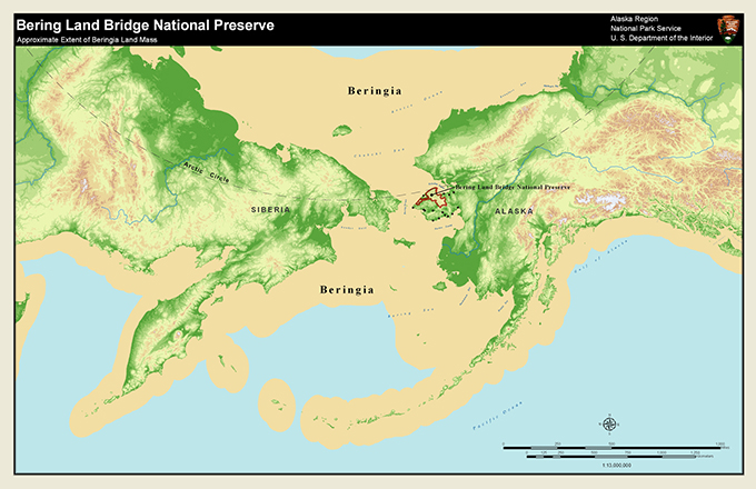 Bering land bridge theory evidence history