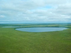 North and South Killeak Maar Lakes