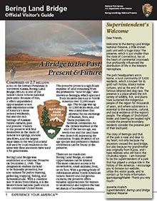 Front page of the visitor's guide