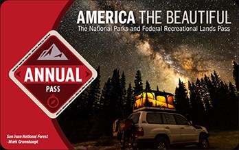 America The Beautiful - National Parks and Federal Recreational Lands 2022 Annual Pass