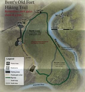 Bent's Old Fort Hiking trail
