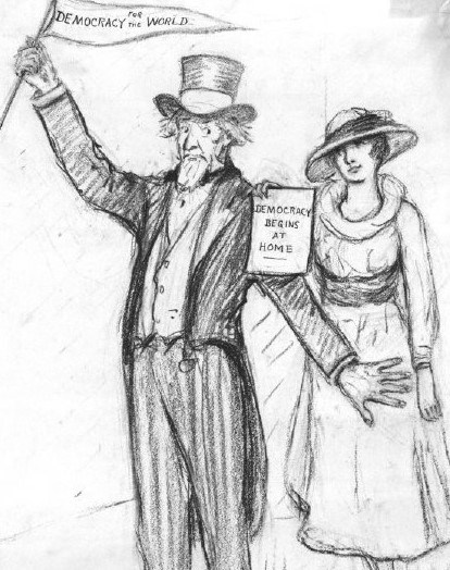 19th amendment drawing