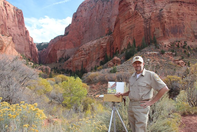 Artist in Residence Larry Hughes
