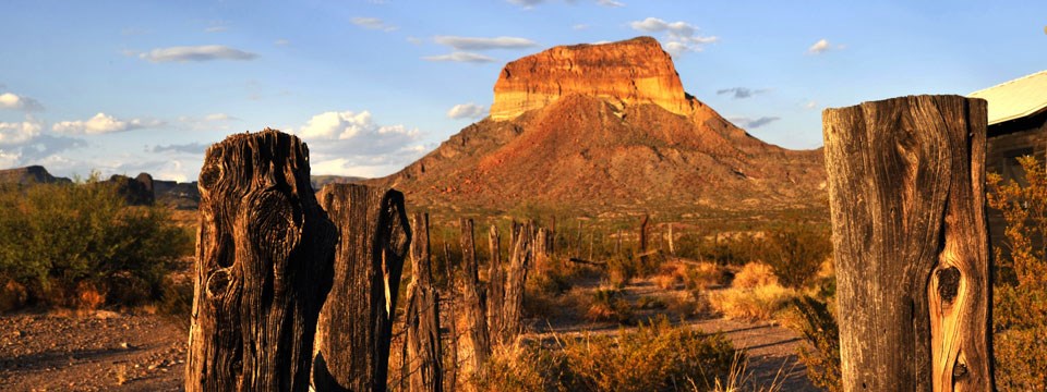 Old corral at Castolon