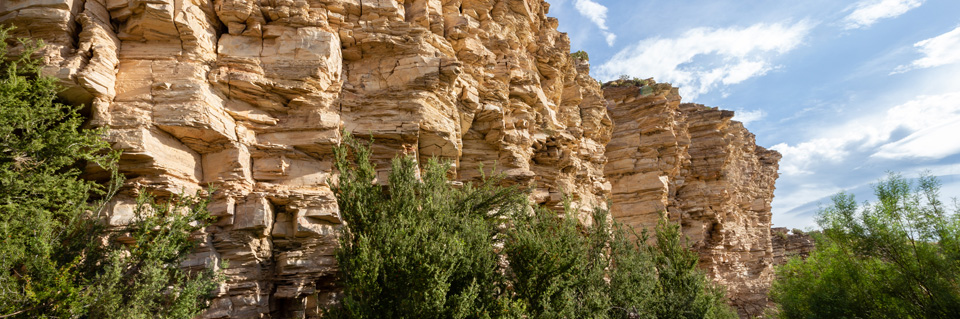 Cliffs near the Hot Springs