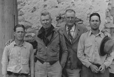 Everett Townsend with members of the 1936 International Park Commission