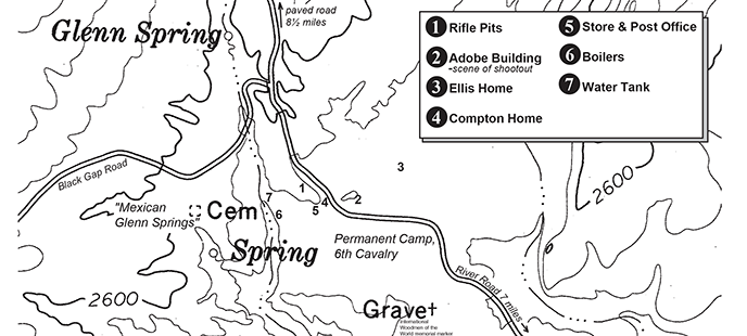 Glenn Springs Map