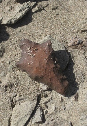 middle archaic hornfels arrowhead4