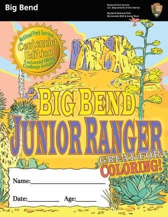 Junior Ranger Booklet Cover