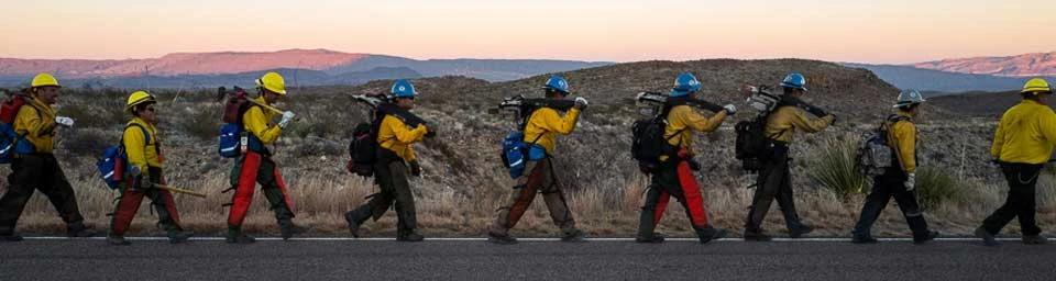 Los Diablos firefighters Los Diablos firefighters