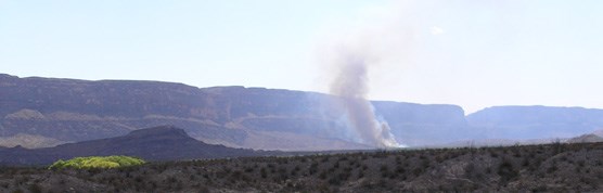 Santa Elena Canyon-Sublett Prescribed Fire, summer 2006
