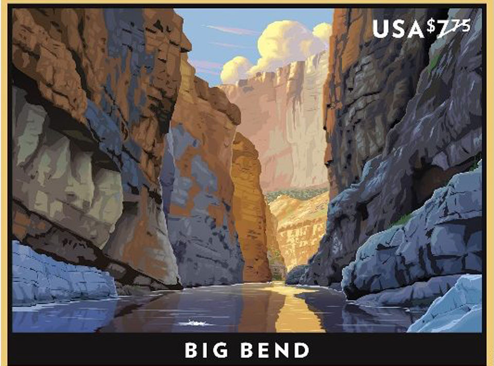 Big bend stamp Big Bend stamp