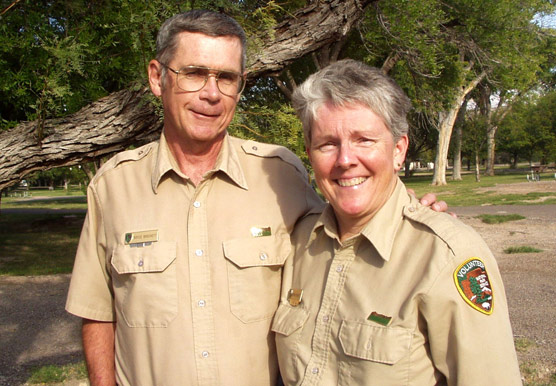 photograph of park volunteers