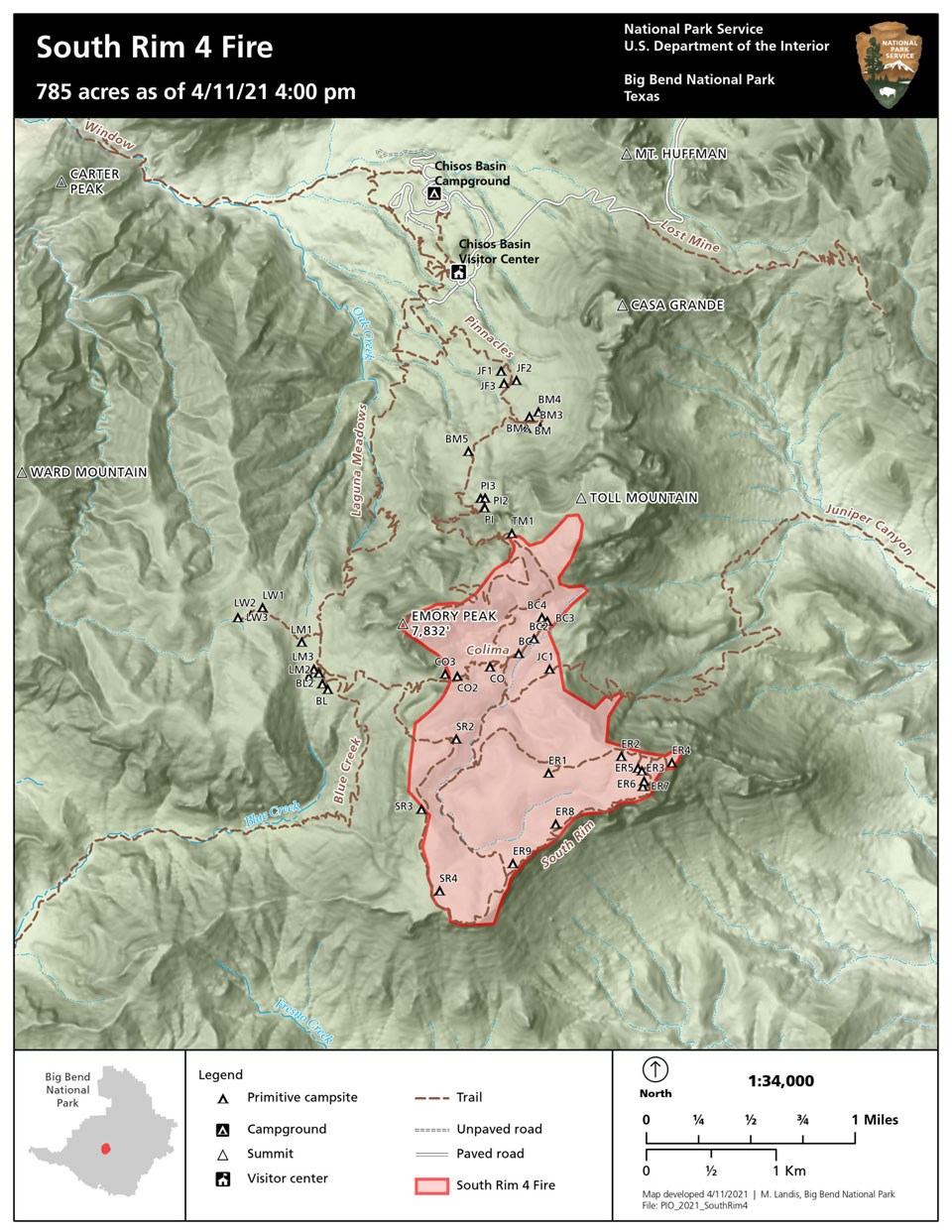 Fire Map 4-11 Fire Map 4-11