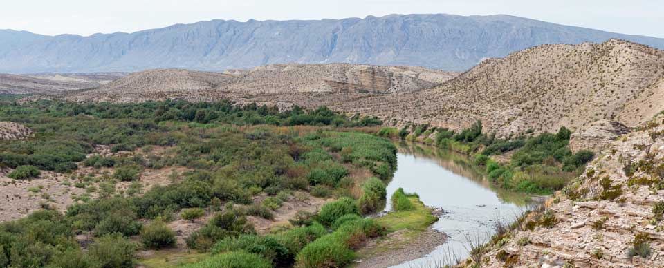 View along the Hot Springs Canyon trail