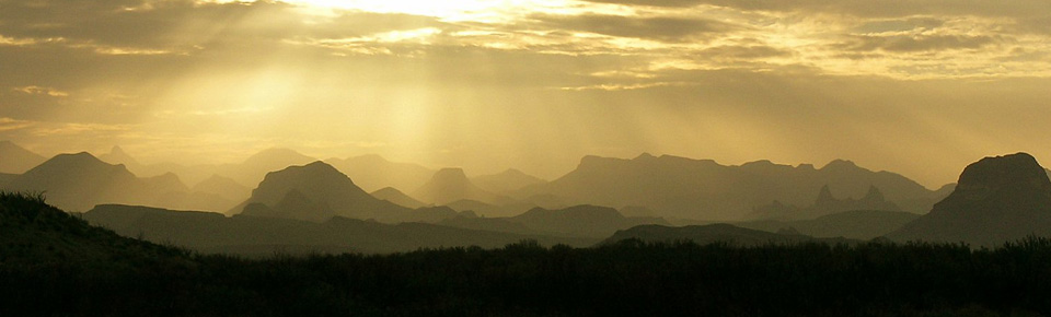 Sunlight on the Chisos