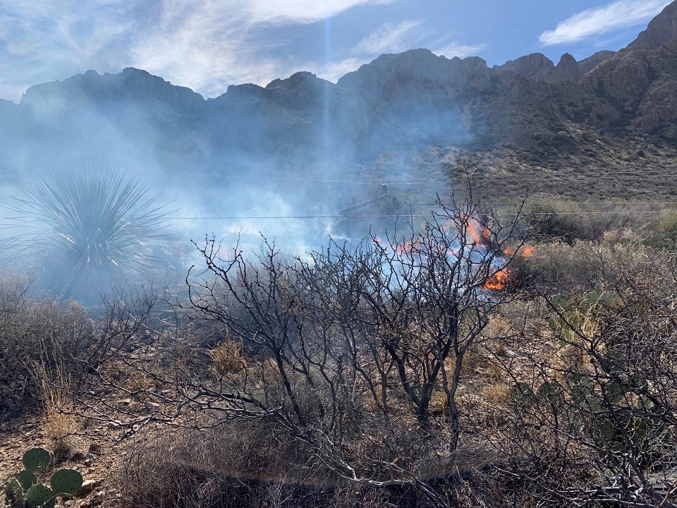 Fire and Smoke at Green Gulch Fire