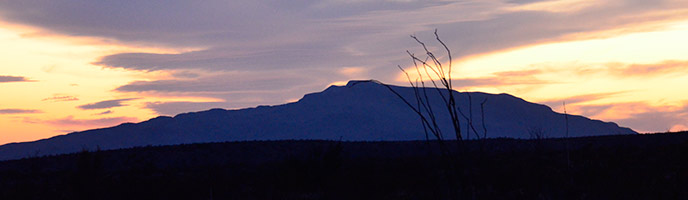 Big Bend Sunset