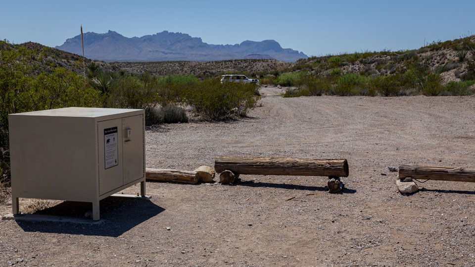 Primitive Roadside Campsite— McKinney Spring Big Bend National Park