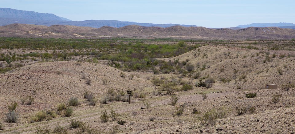 View of Dominguez Campsite