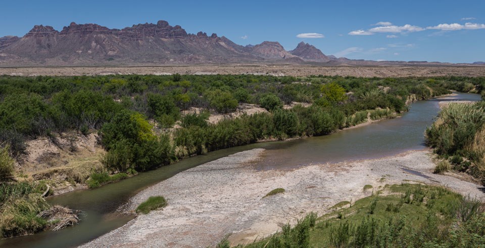 View of the Rio Grande from Loop Camp site 1
