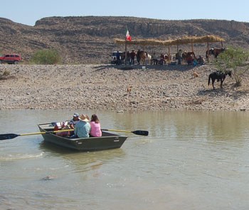 Boquillas ferry