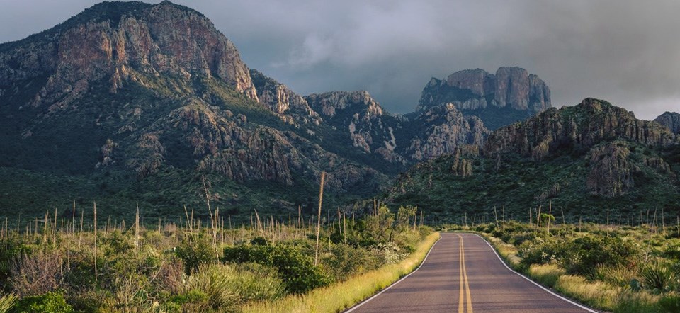 Scenic Road to the Chisos Basin