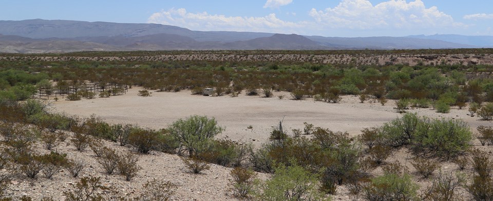 View of Hannold Draw Campsite