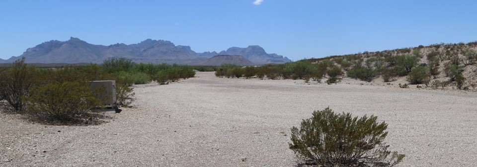 Desert scenery from Hannold Draw