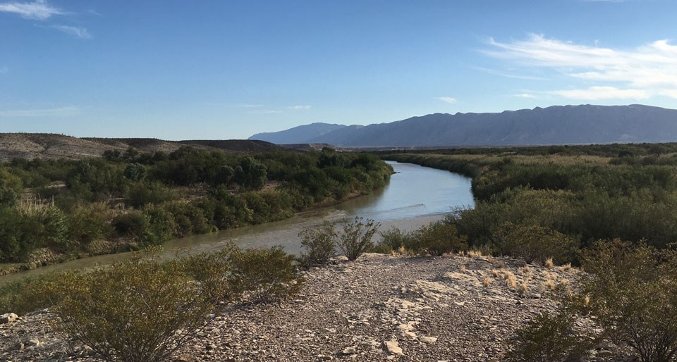 Rio Grande View from La Clocha