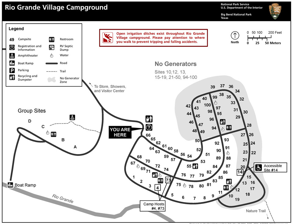 Rio Grande Village Campground Big Bend National Park U S National Park Service