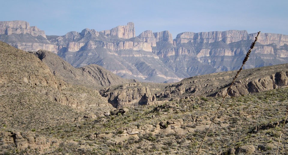 Del Carmens from Marufo Vega Trail Del Carmens from Marufo Vega Trail