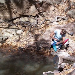 Pool in Boot Canyon