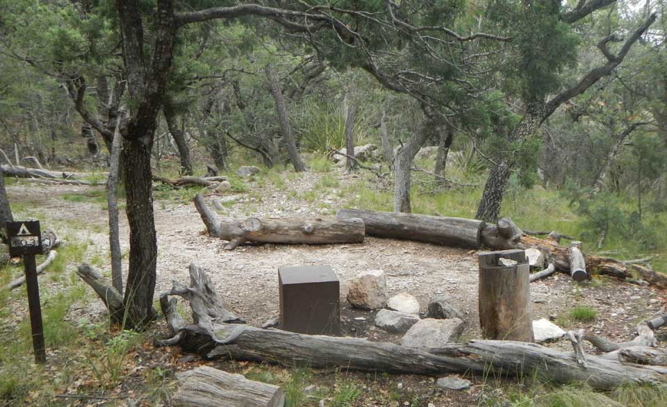 Colima 3 Campsite area