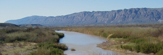 View of the Rio Grande from the La Clocha #1 backcountry campsite
