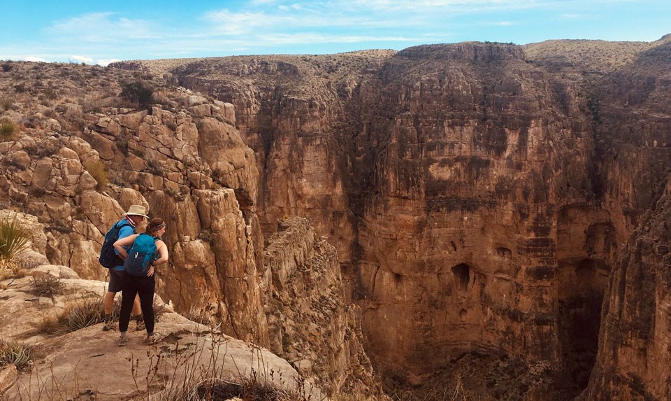 Looking into Mariscal Canyon