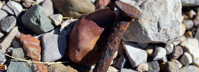 Pebbles and Rusty Nail Pebbles and Rusty Nail