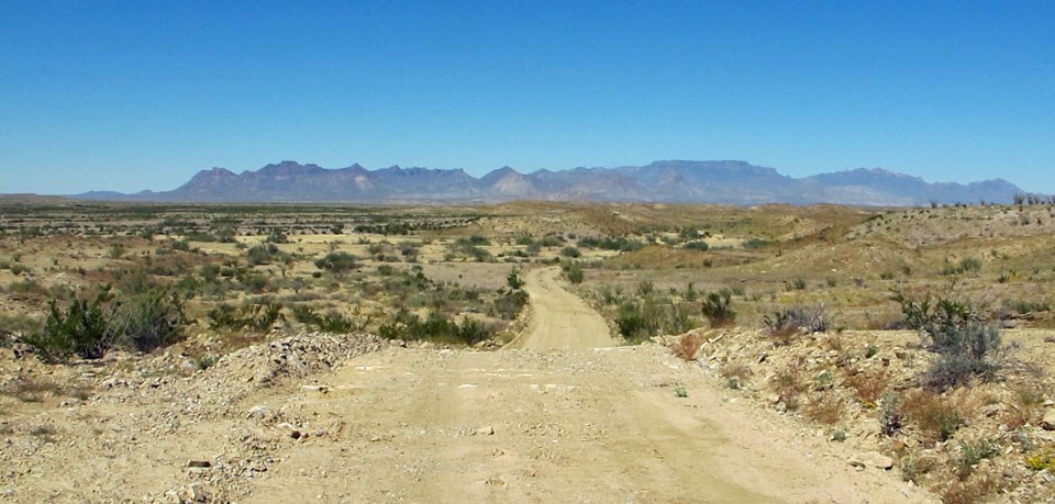 View along the Talley Road