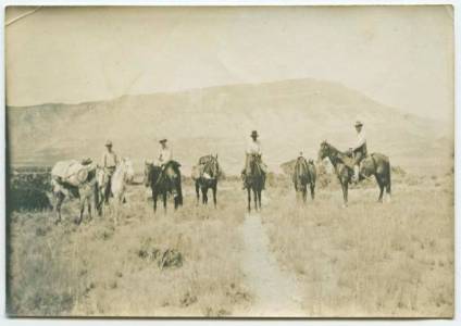 Doc Barry and friends, including Theodore Roosevelt