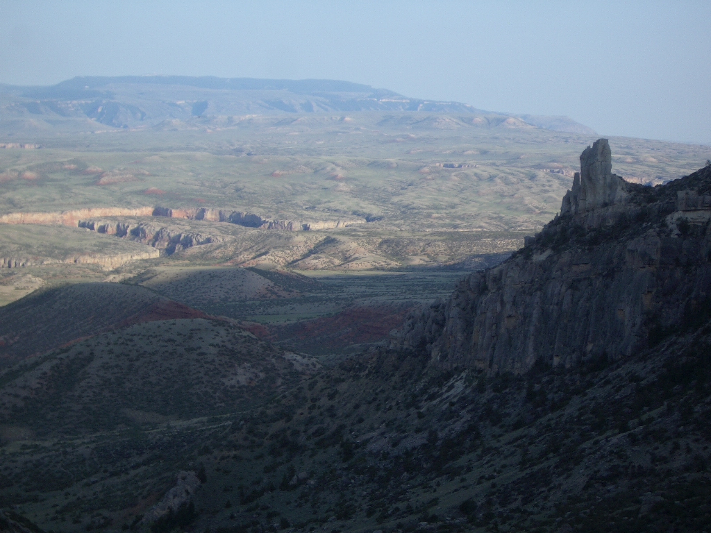 View from Upper Layout Creek Trail