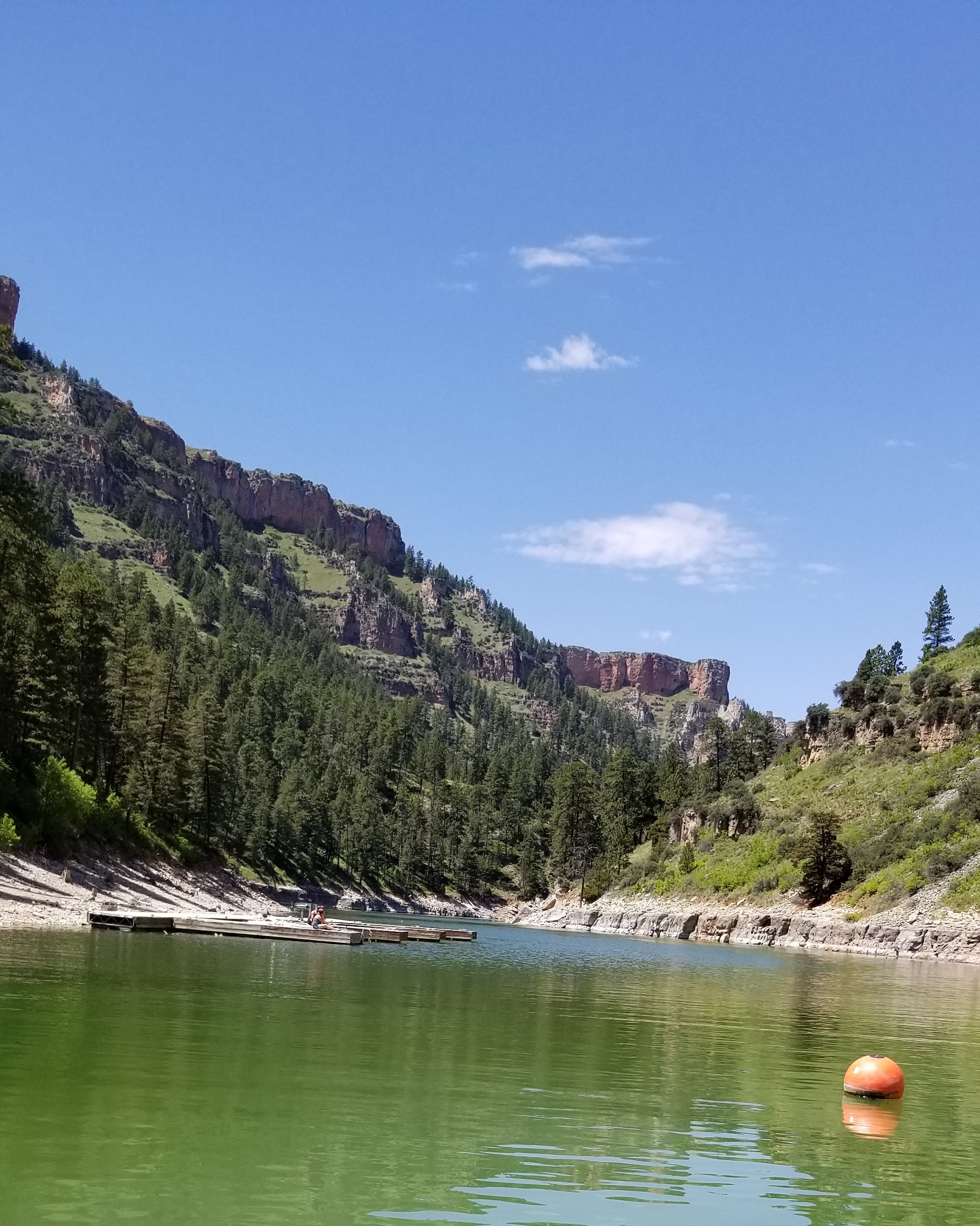 Black Canyon June 2019 Black Canyon mid June, just below full pool water levels.