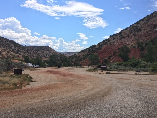Entry to Trail Creek Trailer Campground