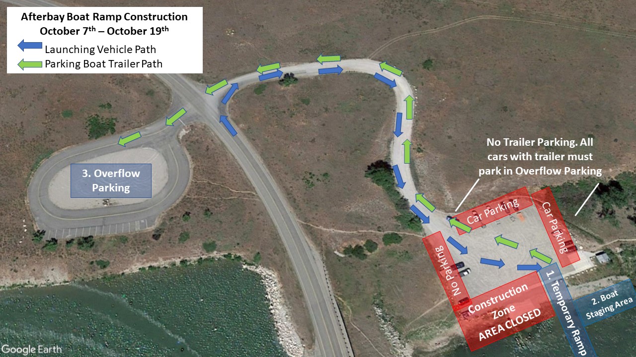 Slide showing the new design at afterbay.