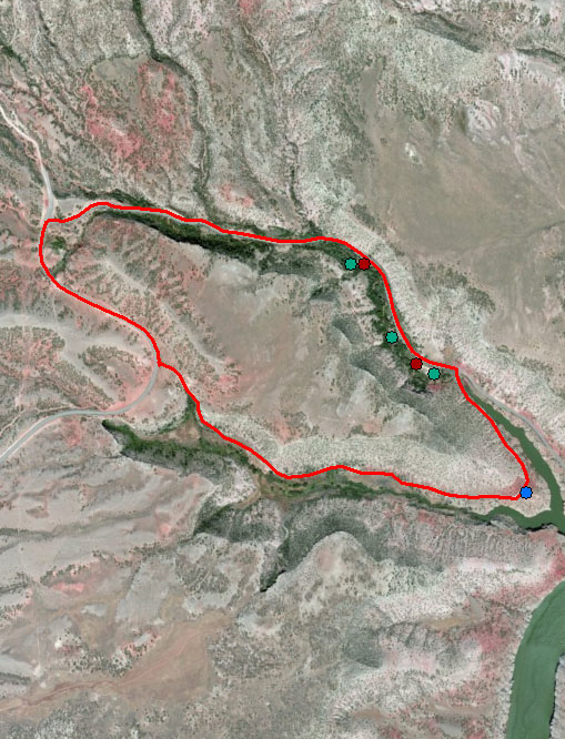 Hillsboro Hiking Map