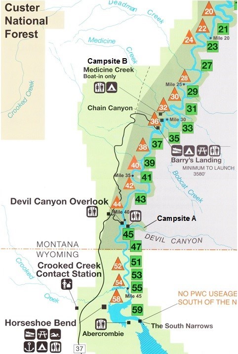 South Waterway Campsites