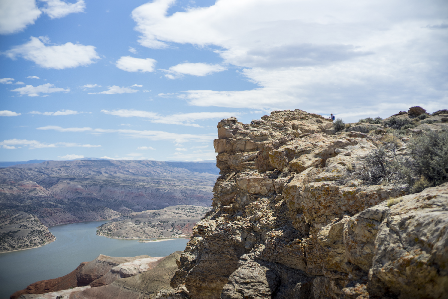 Sykes Mountain Trail in the summer