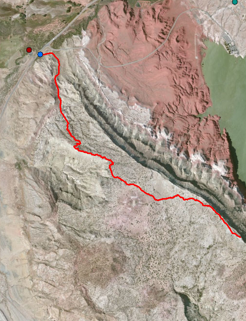 Sykes Hiking Map